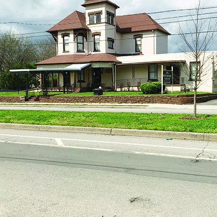 The historic Victorian Patton Brothers building on South Street